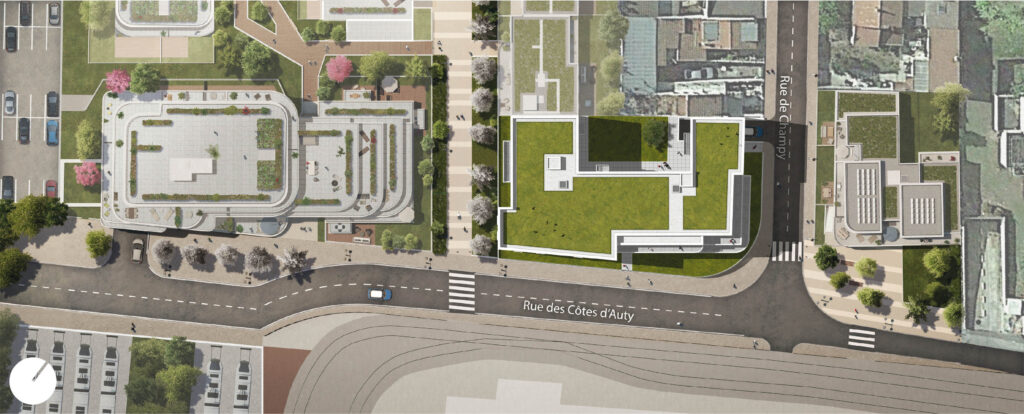 colombes plan masse projet © cauris