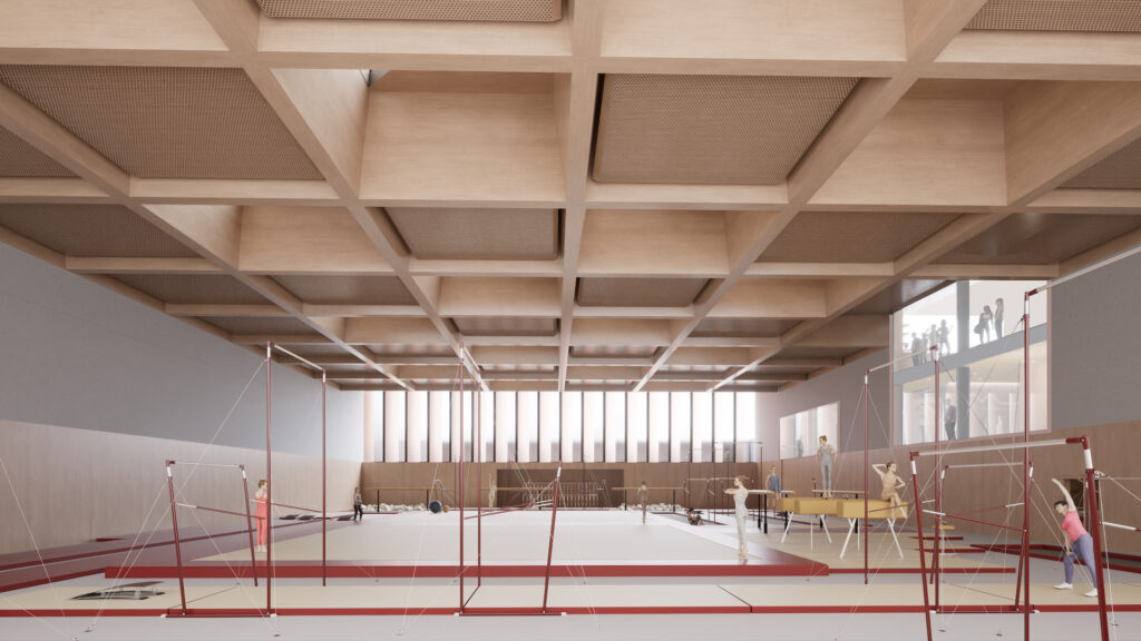 metz interieur gym ©agence engasser & associés