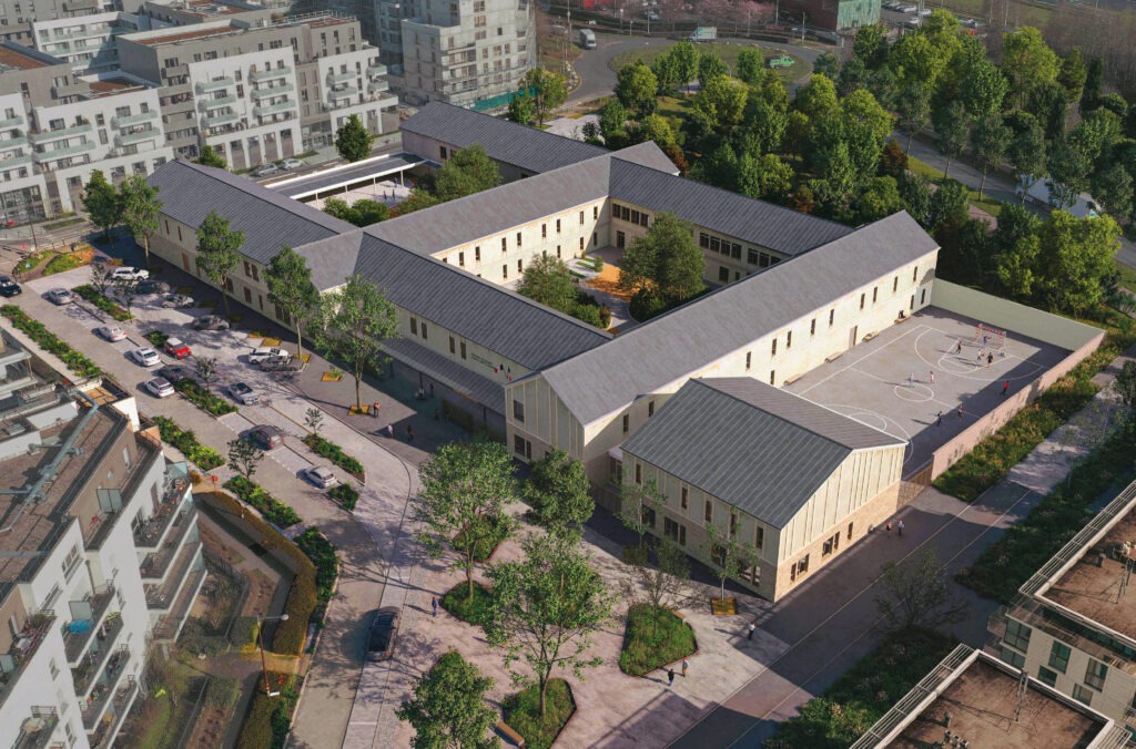 groupe scolaire, bussy ©ameller dubois architectes associés ext