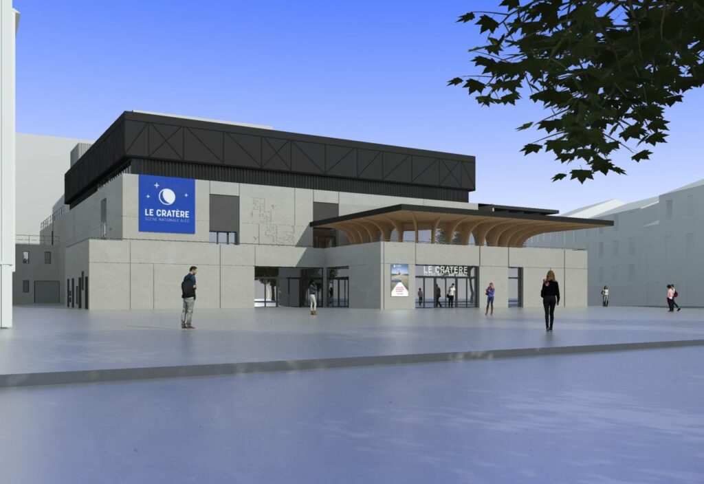 théâtre le cratère, alès © blond&roux