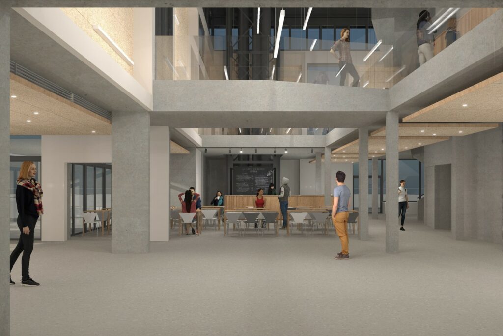 théâtre le cratère, alès 04 hall bar © blond&roux