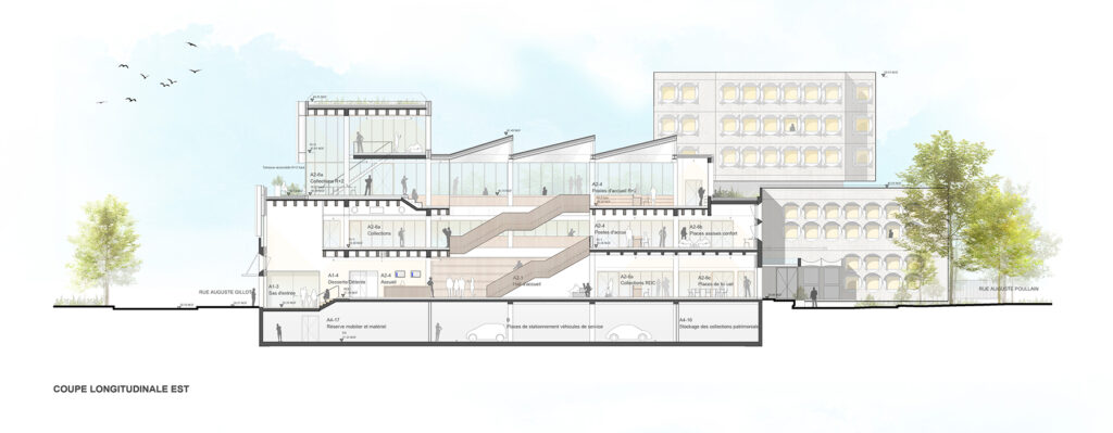 mediatheque, sain denis © atelier novembre 01