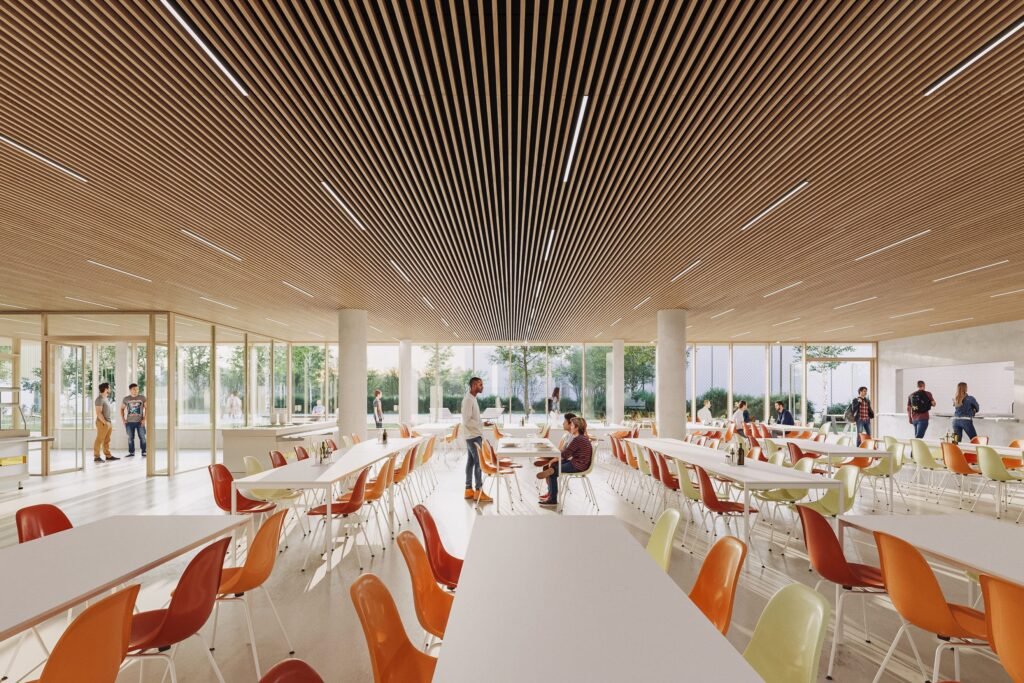 lycée romainville, demi pension © ropa